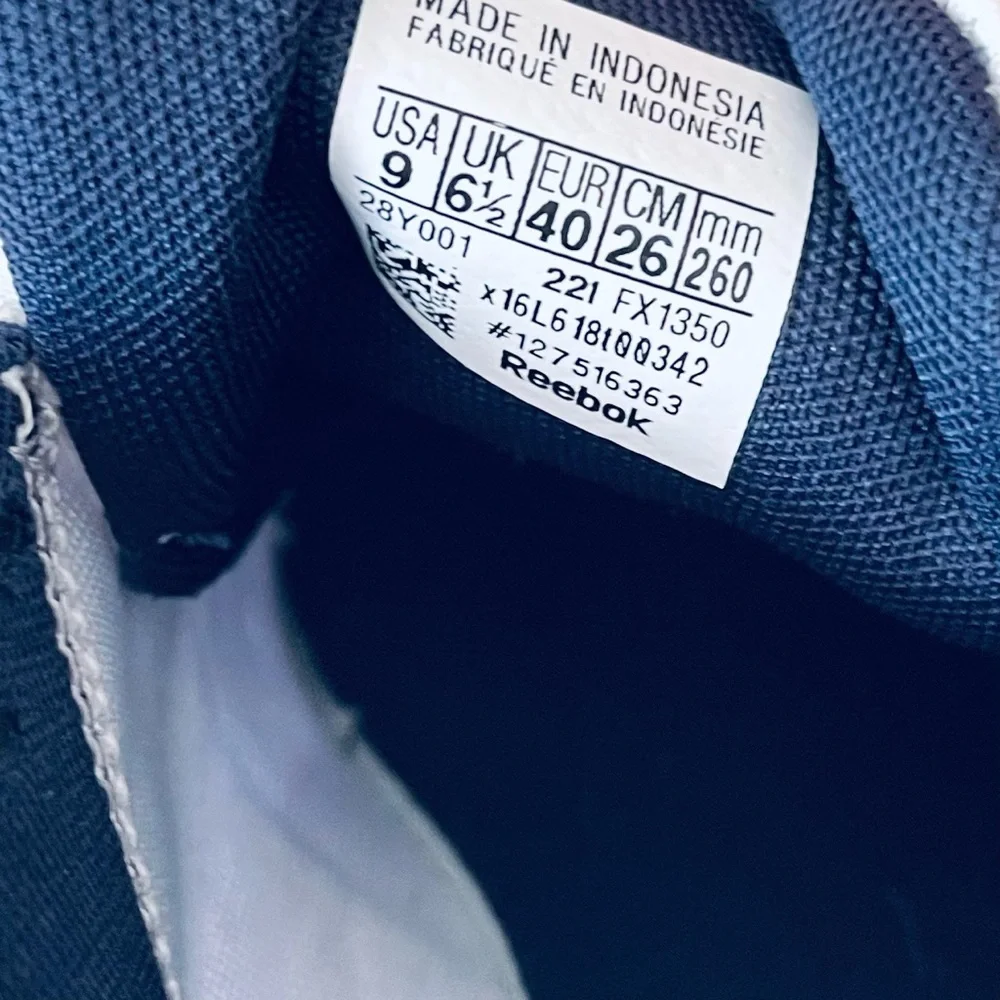 Reebok Womens Flexagon Energy 3 White Navy Running Shoes Sneakers Size 9 GUC - Picture 6 of 6